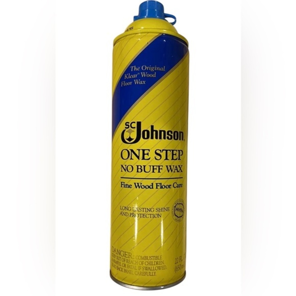 SC Johnson One Step No Buff Wax Fine Wood Floor Care 22 fl oz Discontinu…‎